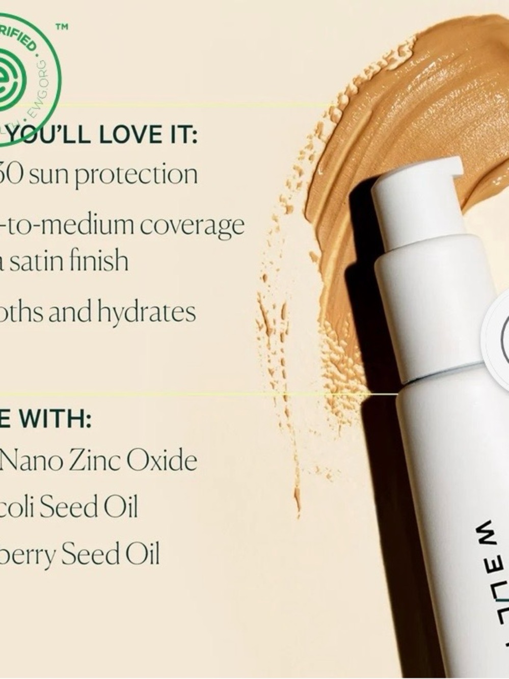 WELL PEOPLE BIO TINT SPF 30 Tinted Moisturizer 35ml - NEW IN BOX